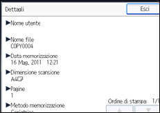 Illustrazione schermata pannello di controllo