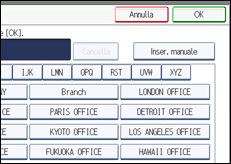 Illustrazione schermata pannello di controllo