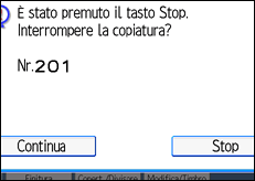 Illustrazione schermata pannello di controllo