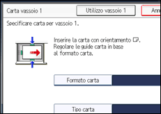 Illustrazione schermata pannello di controllo