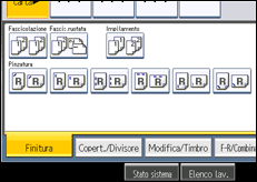 Illustrazione schermata pannello di controllo