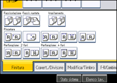 Illustrazione schermata pannello di controllo