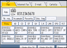 Illustrazione schermata pannello di controllo