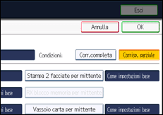 Illustrazione schermata pannello di controllo