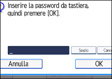 Illustrazione schermata pannello di controllo
