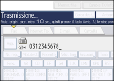Illustrazione schermata pannello di controllo