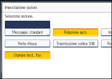 Illustrazione schermata pannello di controllo
