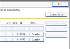 Illustrazione schermata pannello di controllo