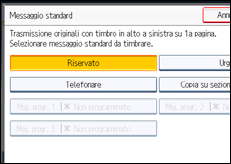 Illustrazione schermata pannello di controllo