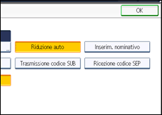 Illustrazione schermata pannello di controllo