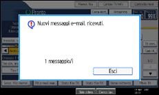 Illustrazione schermata pannello di controllo