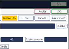 Illustrazione schermata pannello di controllo