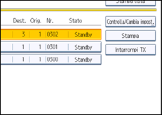 Illustrazione schermata pannello di controllo