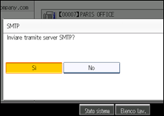Illustrazione schermata pannello di controllo