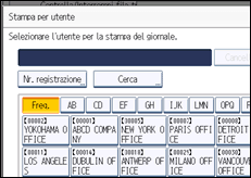 Illustrazione schermata pannello di controllo