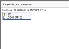 Illustrazione schermata pannello di controllo