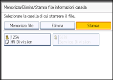 Illustrazione schermata pannello di controllo