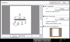 Illustrazione schermata pannello di controllo