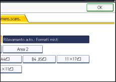 Illustrazione schermata pannello di controllo