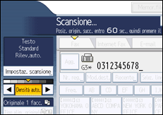 Illustrazione schermata pannello di controllo