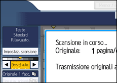 Illustrazione schermata pannello di controllo
