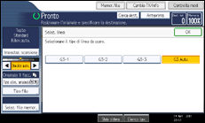 Illustrazione schermata pannello di controllo