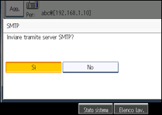Illustrazione schermata pannello di controllo