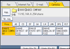 Illustrazione schermata pannello di controllo