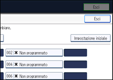 Illustrazione schermata pannello di controllo