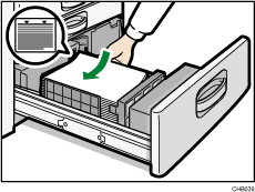 Illustrazione del vassoio a grande capacità