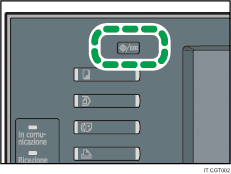 Illustrazione del tasto Strumenti utente/Contatore