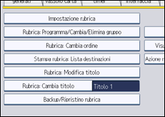 Illustrazione pannello operativo