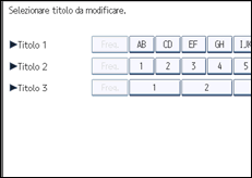 Illustrazione pannello operativo