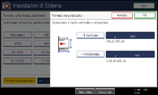Illustrazione schermata pannello di controllo