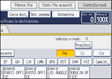 Illustrazione schermata pannello di controllo