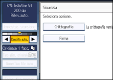Illustrazione schermata pannello di controllo