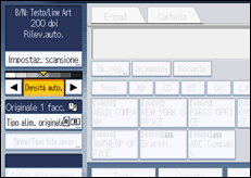 Illustrazione schermata pannello di controllo