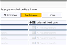 Illustrazione schermata pannello di controllo