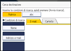 Illustrazione schermata pannello di controllo