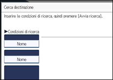 Illustrazione schermata pannello di controllo