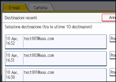 Illustrazione schermata pannello di controllo