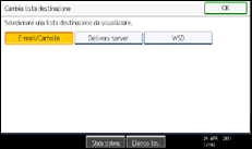 Illustrazione schermata pannello di controllo