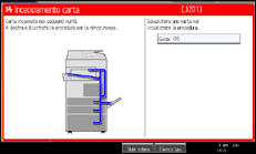 Illustrazione schermata pannello di controllo