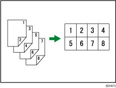 Ilustracja funkcji łączenia jednostronnego