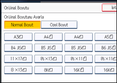 İşlem paneli ekran çizimi