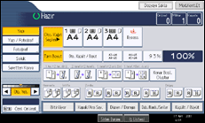 İşlem paneli ekran çizimi