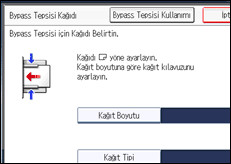 İşlem paneli ekran çizimi