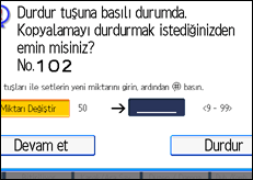 İşlem paneli ekran çizimi