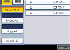 İşlem paneli ekran çizimi