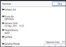 İşlem paneli ekran çizimi